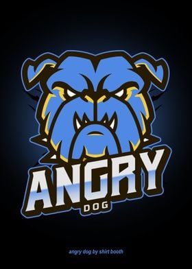 Angry Bear Game Logo Art