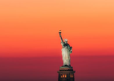 Sunset of liberty