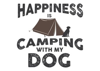 Camping with my dog