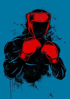 Shadow Boxing Boxer Gloves