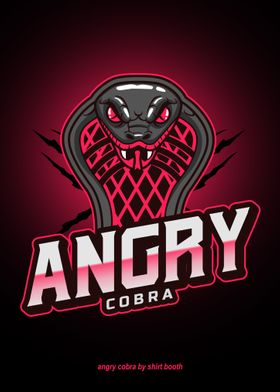 Angry Cobra Game Logo Art