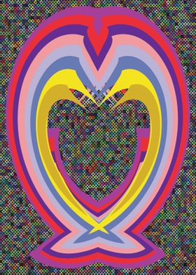 001 Colorful Heart