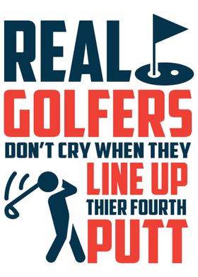 Real golfers