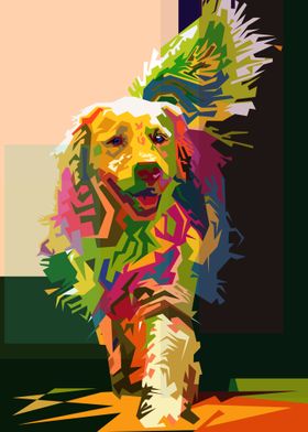 Dog Pop Art