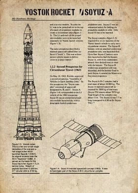 VOSTOK ROCKET  SOYUZ 