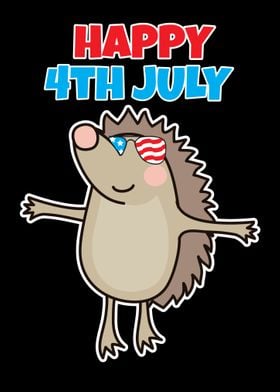 4th July Hedgehog