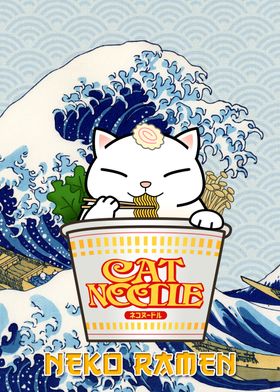 Chubby Cat Cup Noodle