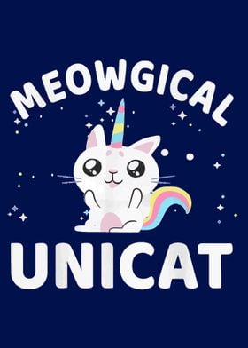 Funny Unicat cat kitty