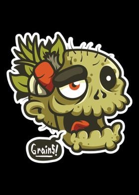 GRAINS Vegan Zombie