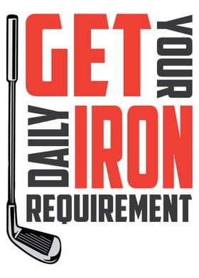 Daily Iron requirement