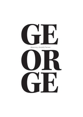 Name Meaning for George