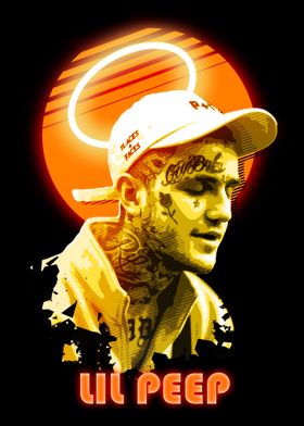 Lil Peep Golden Style