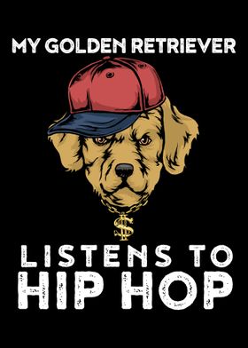 Hip Hop Golden Retriever