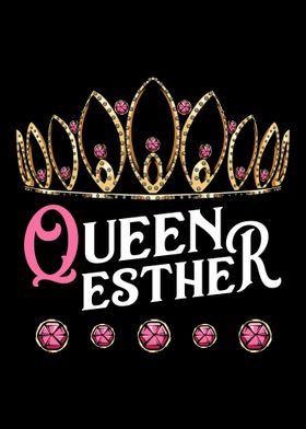 Queen Esther Jewish Purim 