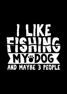 Fishing Dog Introvert