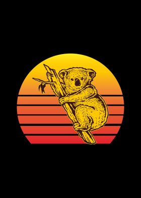 Koala Retro Sunset