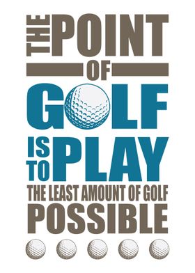 Point of golf