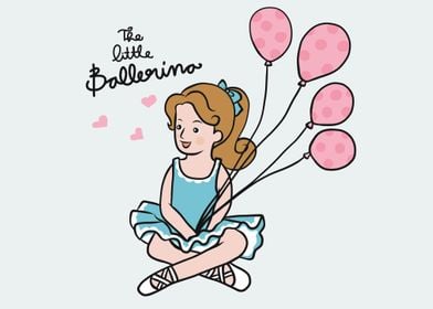 The little ballerina girl 