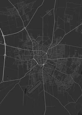 Debrecen Hungary Map