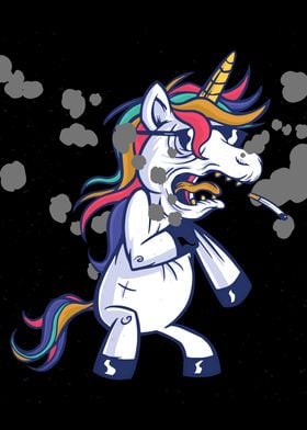 Smoking Unicorn