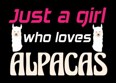 Alpaca Girl Alpacas Girls