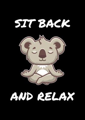 Sit Back And Relax Koala