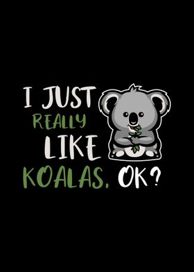 I Just Really Like Koalas