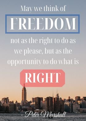 USA freedom quote