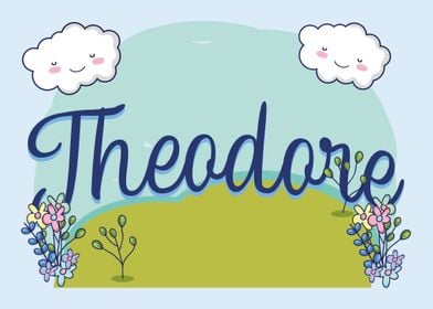 THEODORE Baby Name Sign