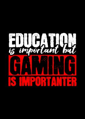 Gaming Is Importanter Funn