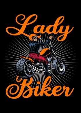lady biker biker woman mot