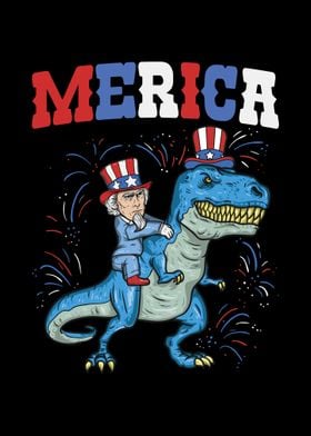 Merica Uncle Sam Trex