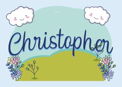 CHRISTOPHER Baby Name Sign