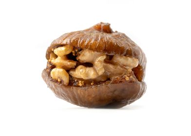 Walnut stuffed fig