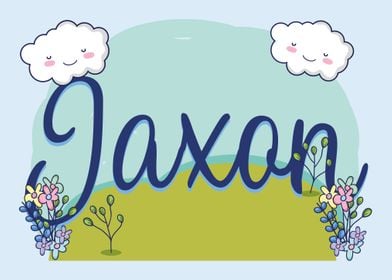 JAXON Baby Name Sign Gift