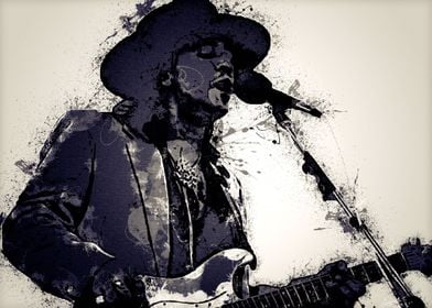 Stevie Ray Vaughan Art 24