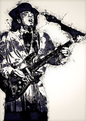 Stevie Ray Vaughan Art 12