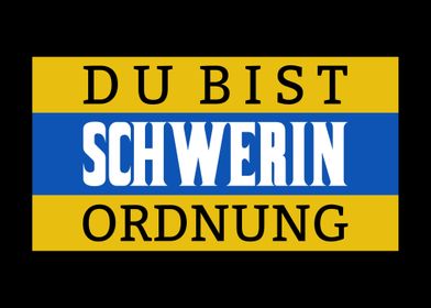 Schwerin Lustiger Spruch