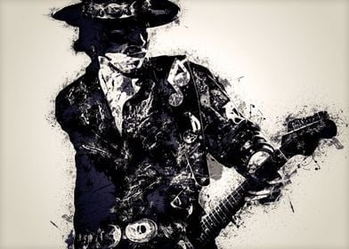 Stevie Ray Vaughan Art 11