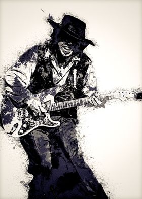 Stevie Ray Vaughan Art 22