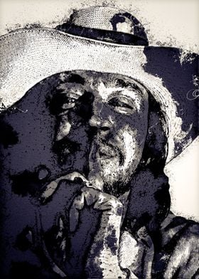 Stevie Ray Vaughan Art 7