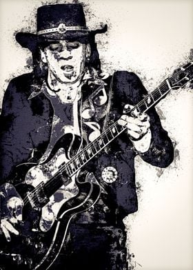 Stevie Ray Vaughan Art 14