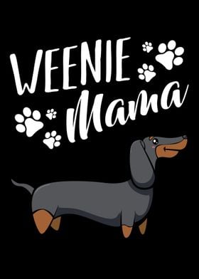 Weenie Mama Dachshund Anim