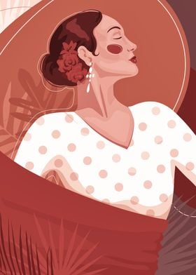 Spain Flamenco Woman