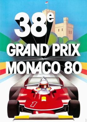 Monaco Gran Prix 38e 1980