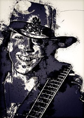 Stevie Ray Vaughan Art 19