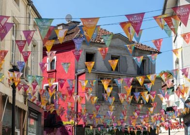 Plovdiv Kapana Pink Yellow