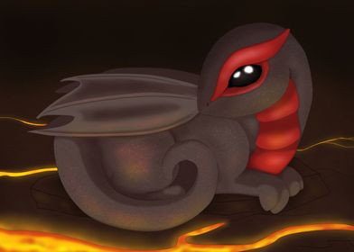 Baby Volcano Dragon