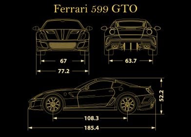 Ferrari 599 GTO 2011 