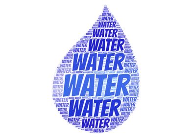 Water Word Cloud